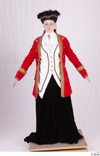  Photos Woman in Historical Dress 75 17th century Historical clothing a poses whole body 0001.jpg